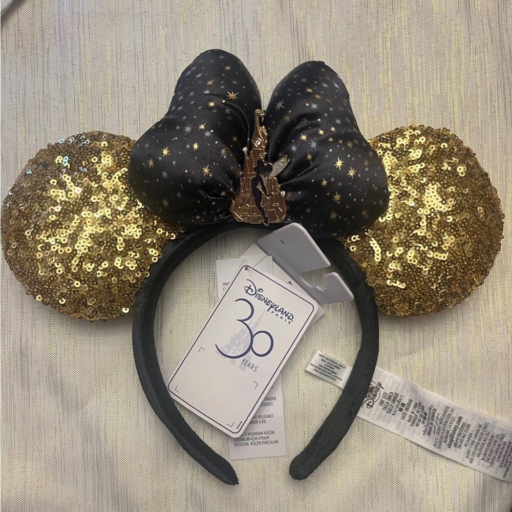 Brand new Disneyland Paris Mickey Mouse ear headband. Parks exclusive 30th